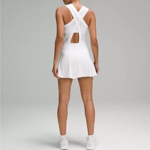 white lulu lemon tennis dress size 2